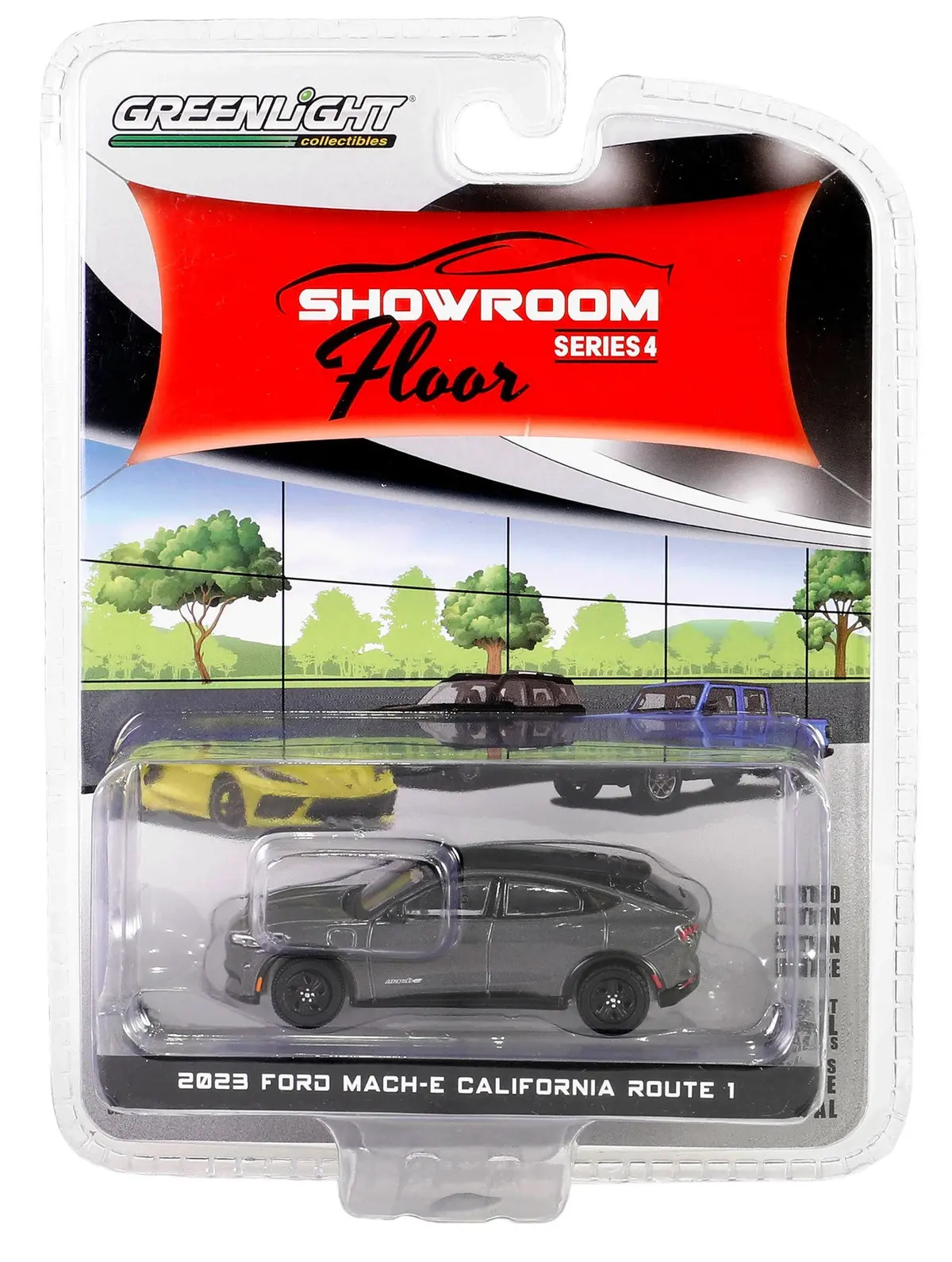 2023 Ford Mustang Mach-E California Route 1 1:64 Diecast Showroom Floor Series 4 1