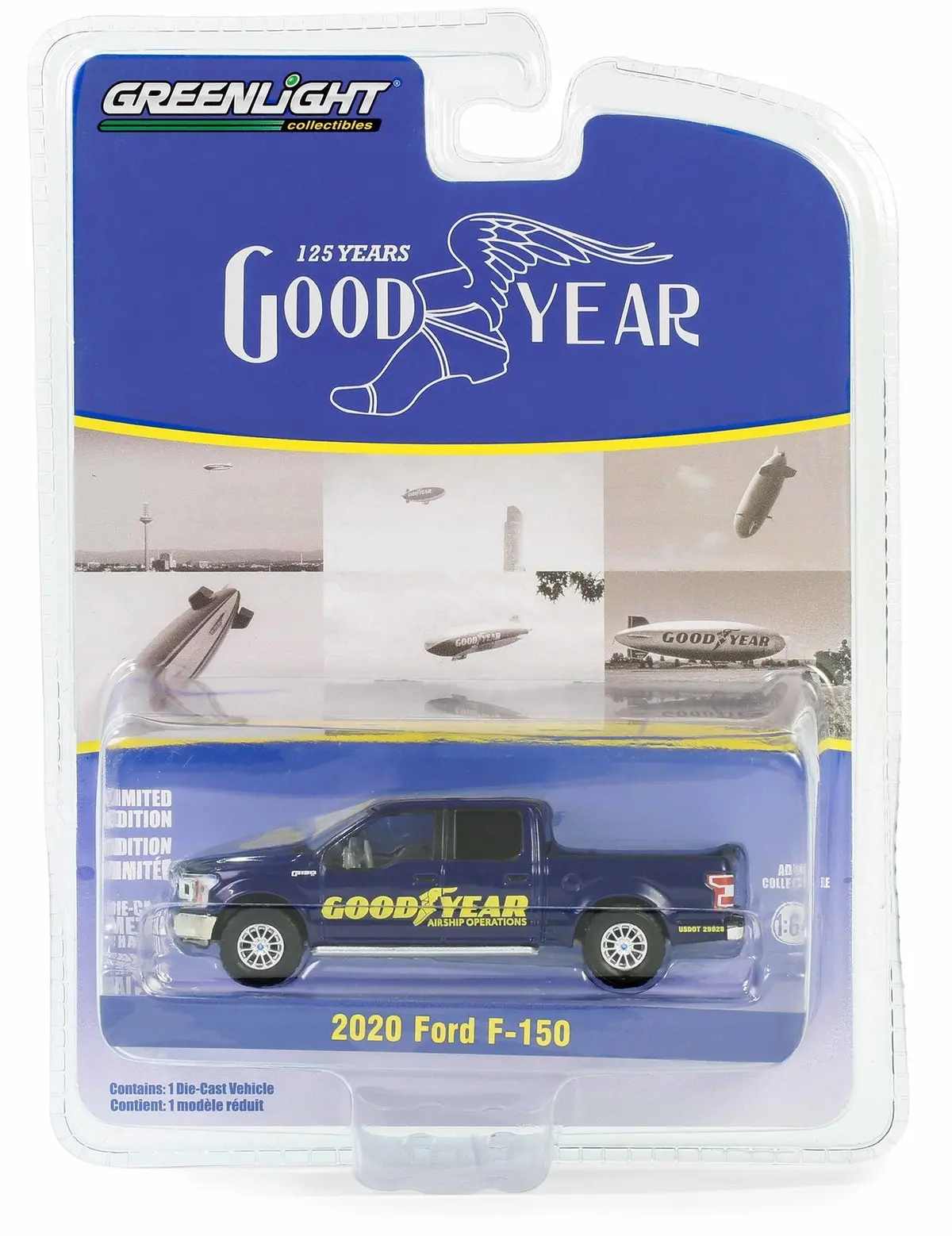 2020 Ford F-150 Goodyear 1:64 Diecast Anniversary Series 16 1