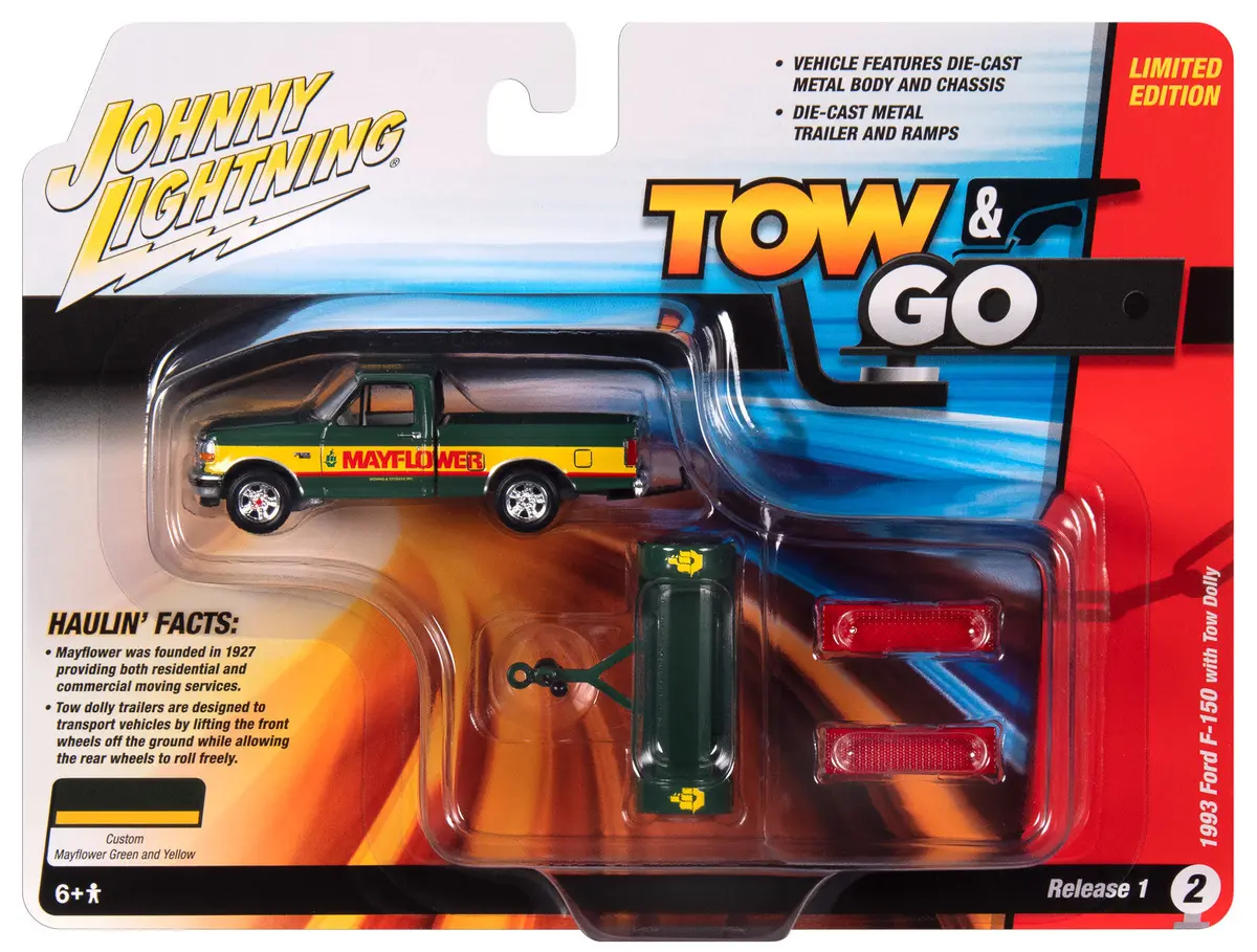 1993 Ford F-150 Johnny Lightning Tow & Go 1:64 Scale 1