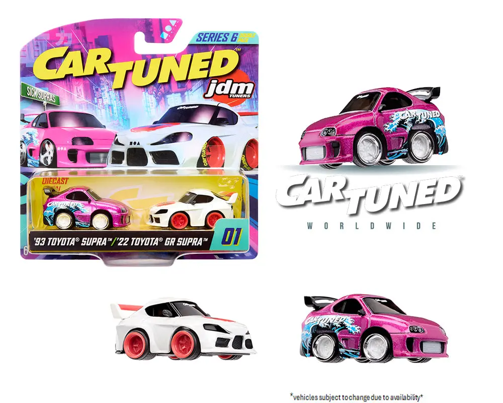 Cartuned 1:64 2-Pack Series 6 “Sick Supras” – 1993 Toyota Supra & 2022 Toyota Gr Supra 1