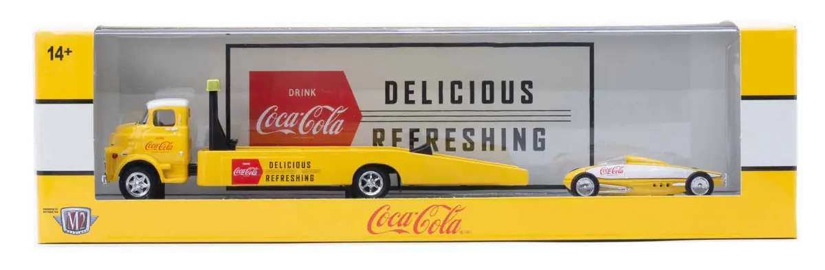 1958 Dodge Coe & Belly Tanker M2 Machines 1:64 Scale Auto Haulers Coca-Cola Release Tw29 1