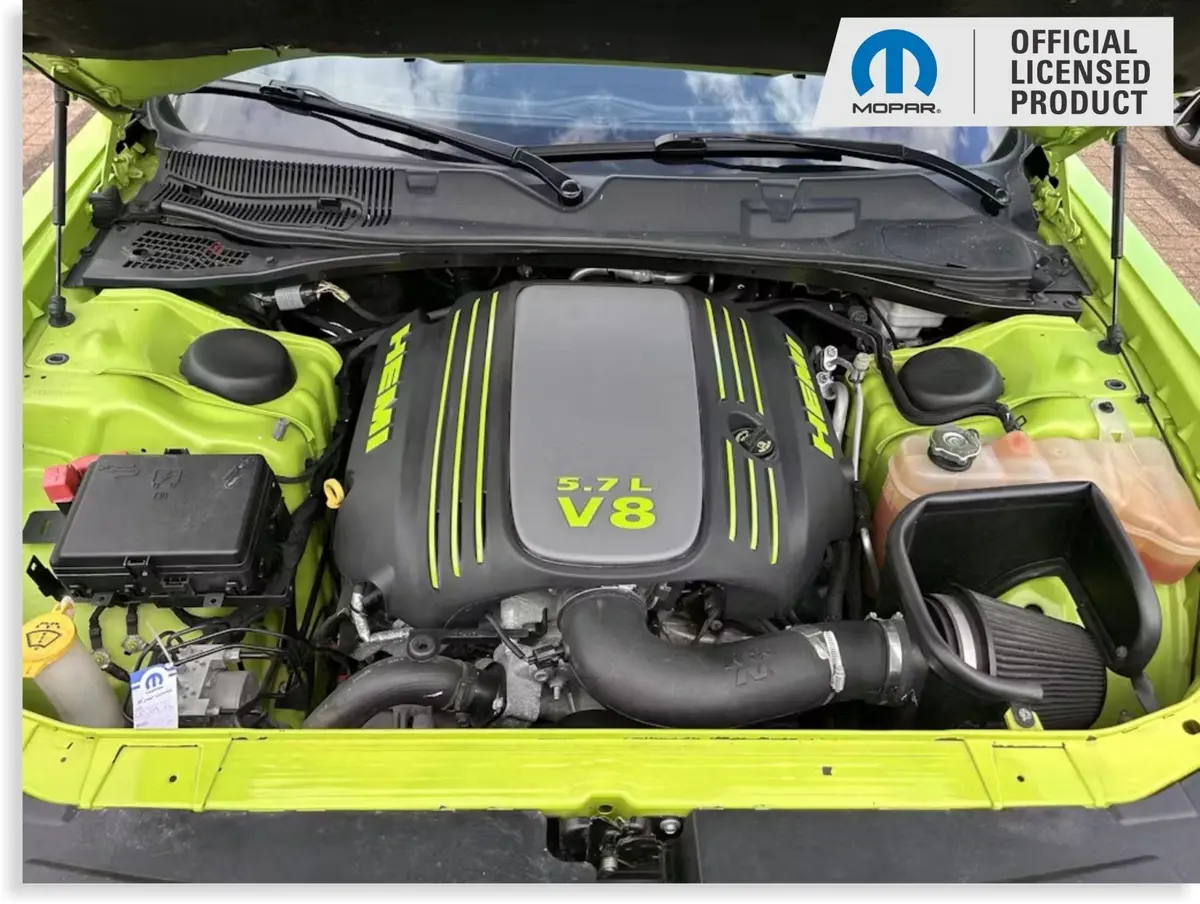 5.7L V8 Engine Cover Letter Overlays - 09-23 Challenger R/T 1