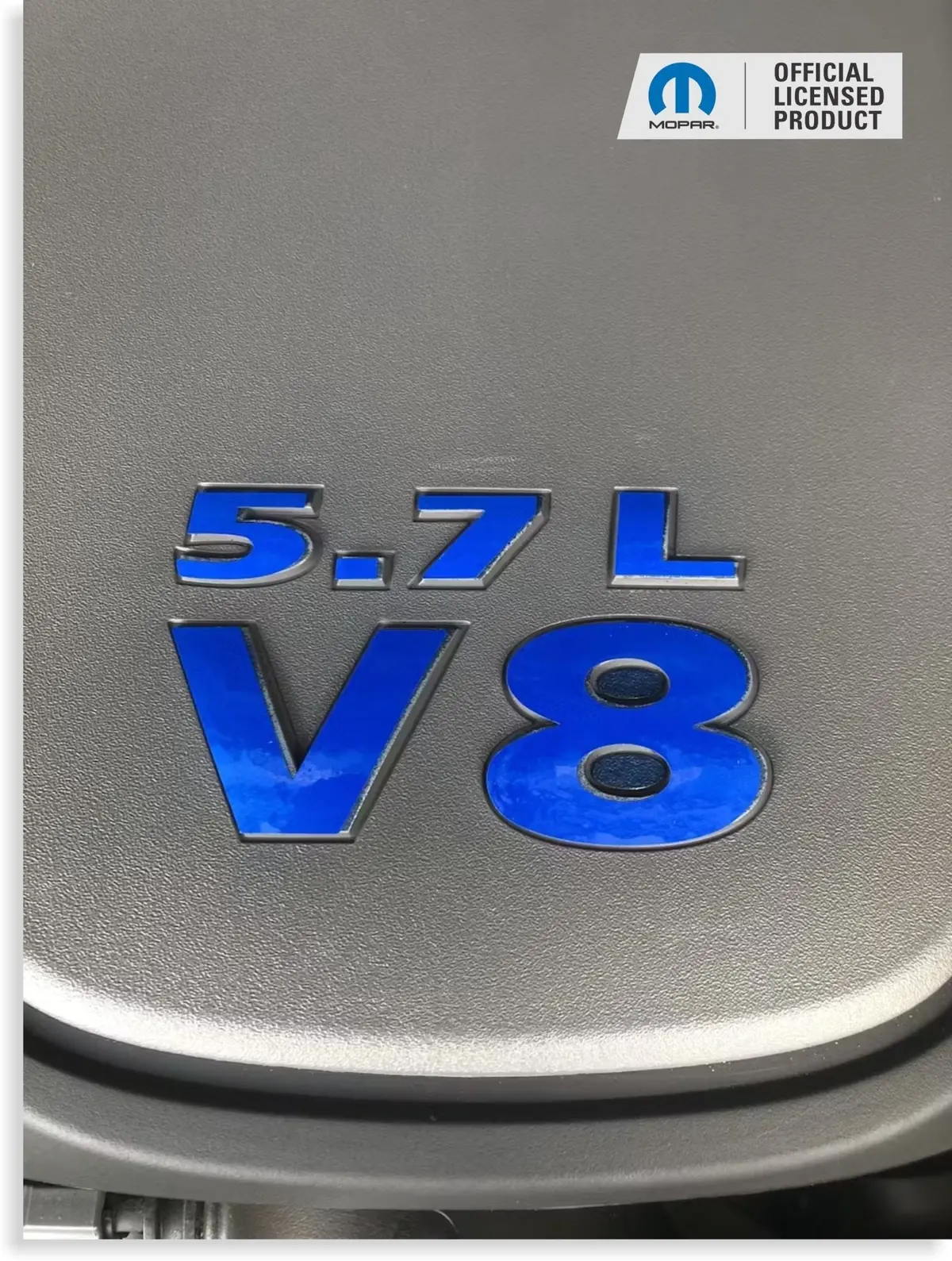5.7L V8 Engine Cover Letter Overlays - Charger 1