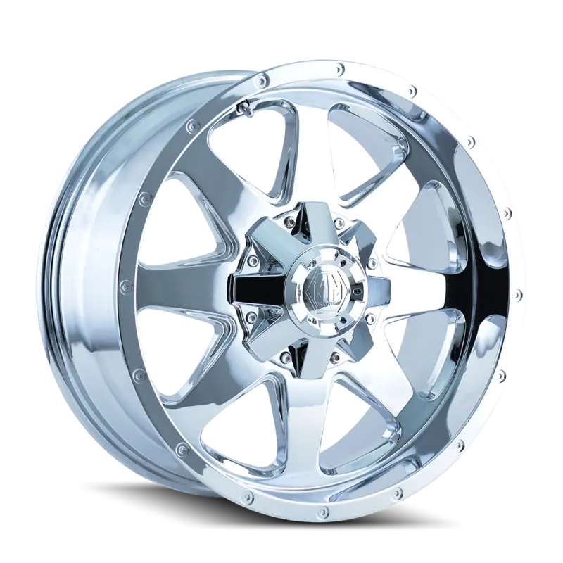 Mayhem 8040 Chrome Alloy Wheel – 20X9", 5X150 Bolt Pattern, +18Mm Offset, 110Mm Hub Bore 1