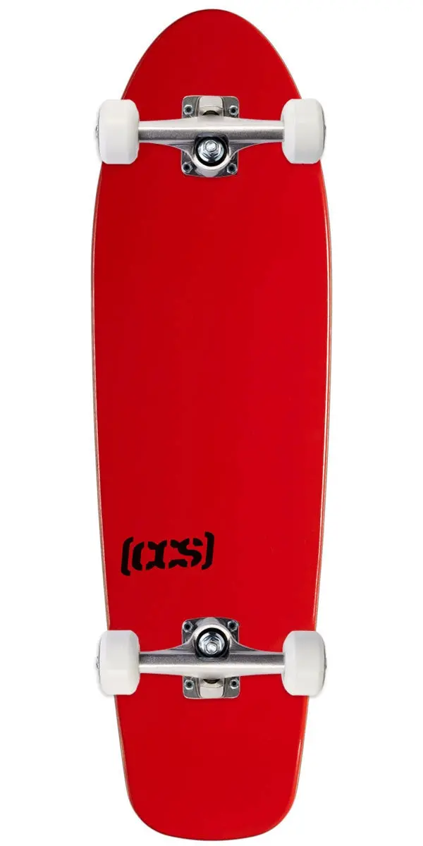 Ccs Logo Cruiser Skateboard Complete - Red - 8.00" 1