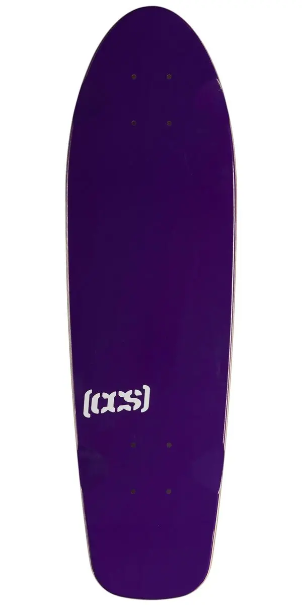 Ccs Logo Cruiser Skateboard Deck - Purple - 8.00" 1
