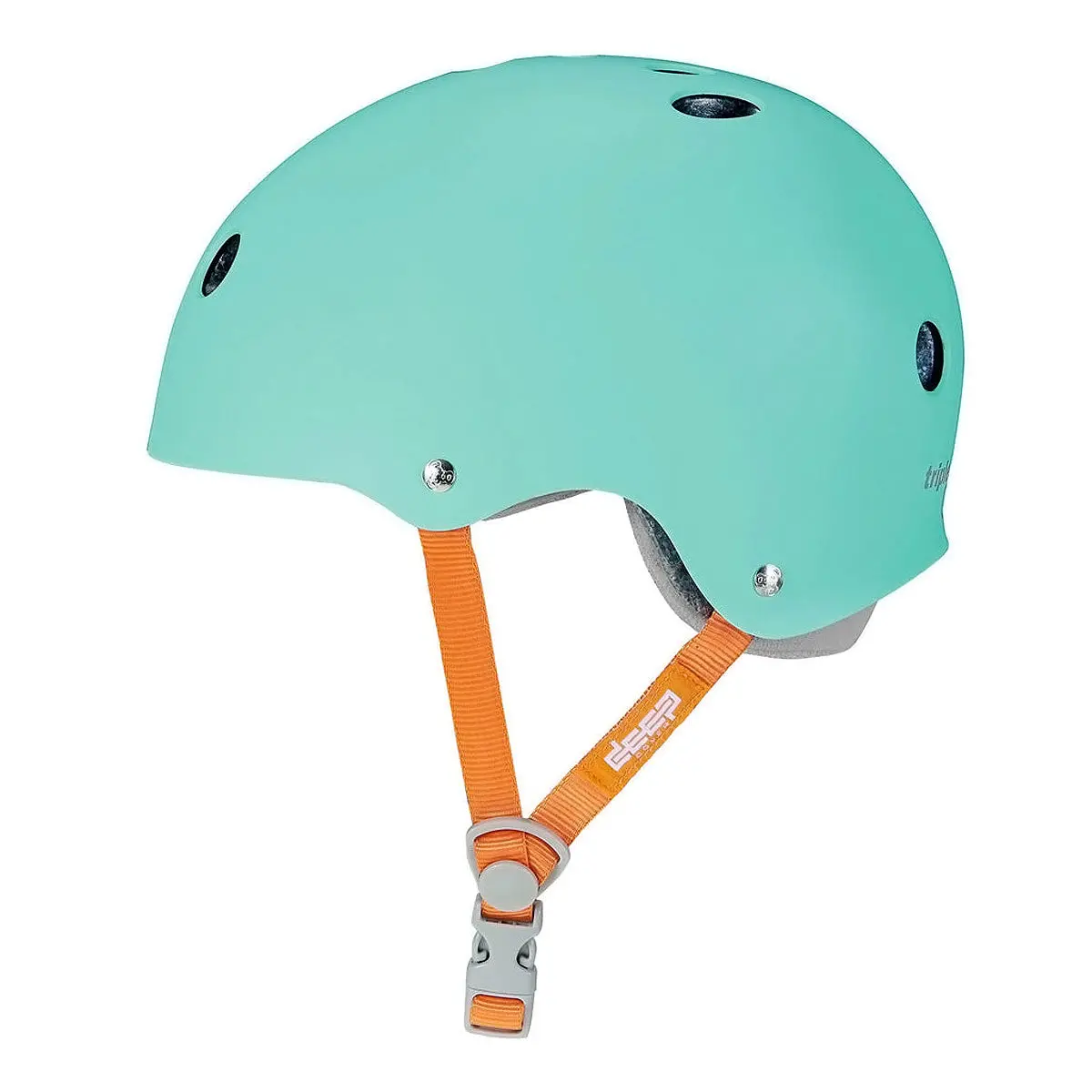 Triple Eight Deep Cover Helmet - Mint Matte 1