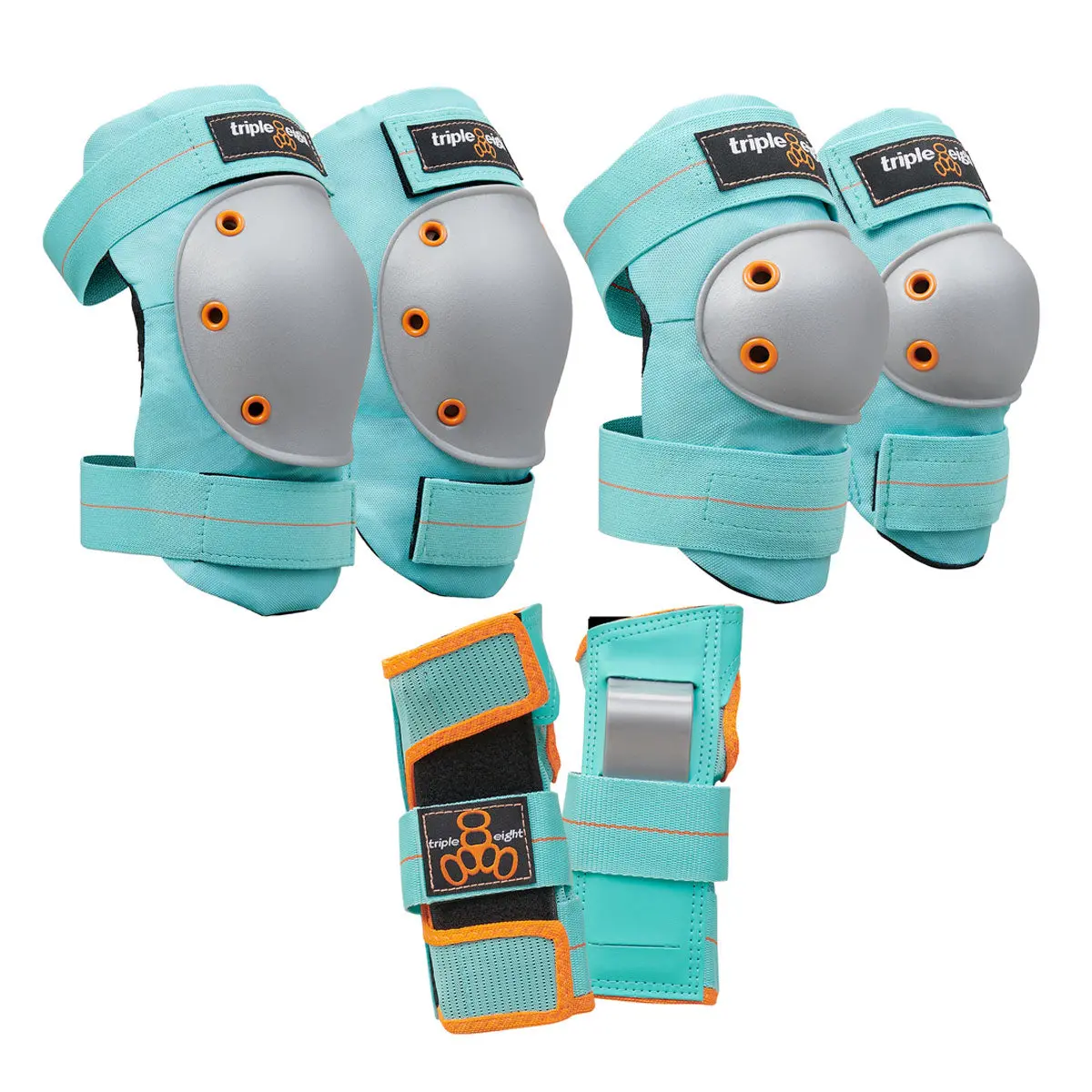 Triple Eight Saver 3 Pack Of Pads - Mint 1