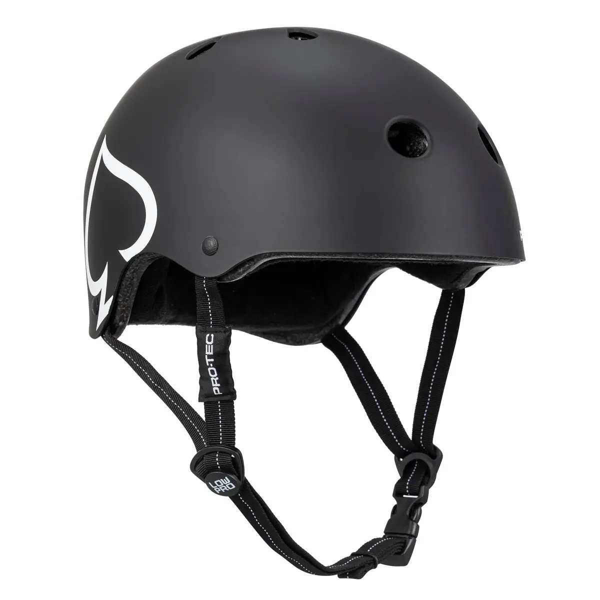 Pro-Tec Low Pro Helmet - Black Matte 1