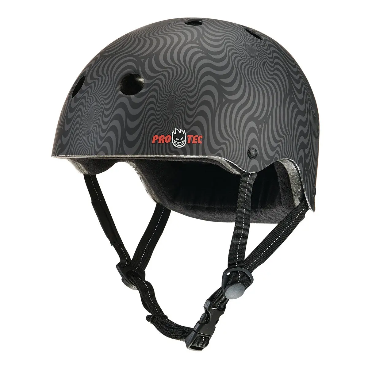 Pro-Tec X Spitfire Low Pro Helmet - Black Swirl 1
