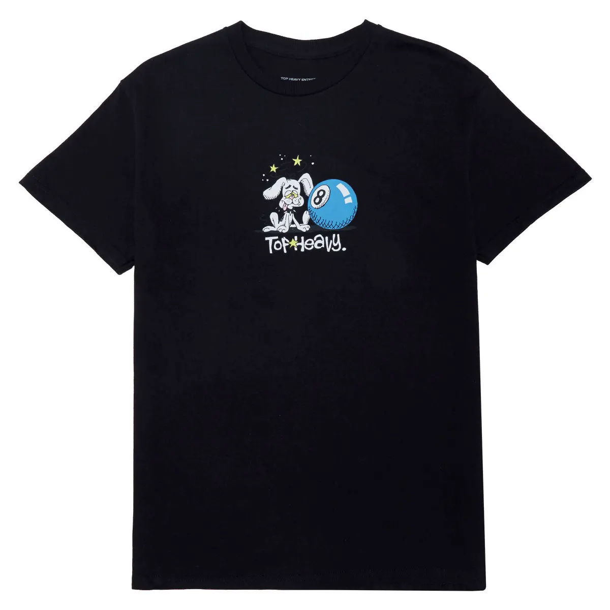 Top Heavy Dog Daze T-Shirt - Black 1