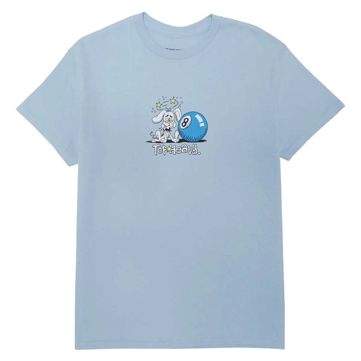 Top Heavy Dog Daze T-Shirt - Light Blue 1
