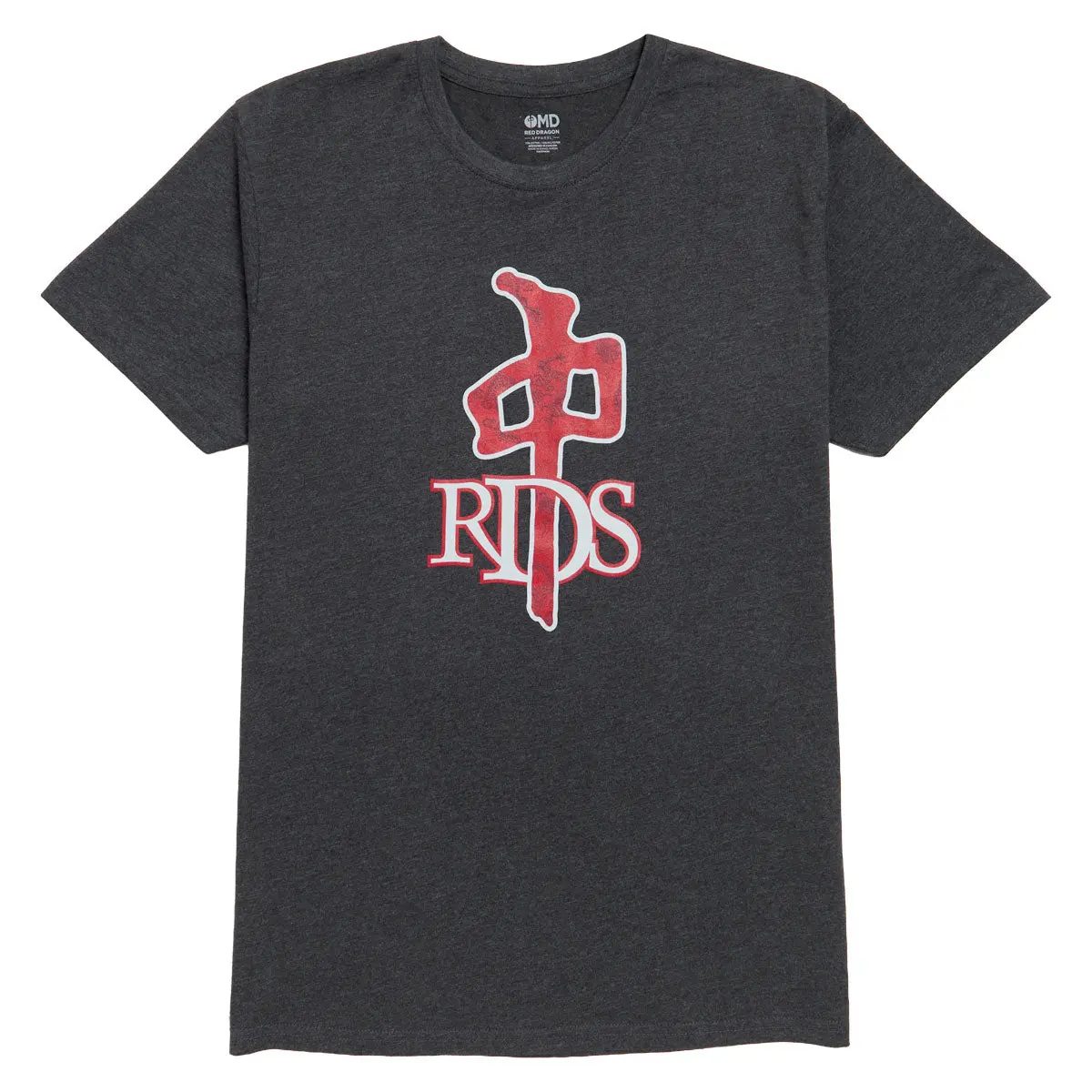 Rds Og Satin Dragon T-Shirt - Charcoal Heather 1