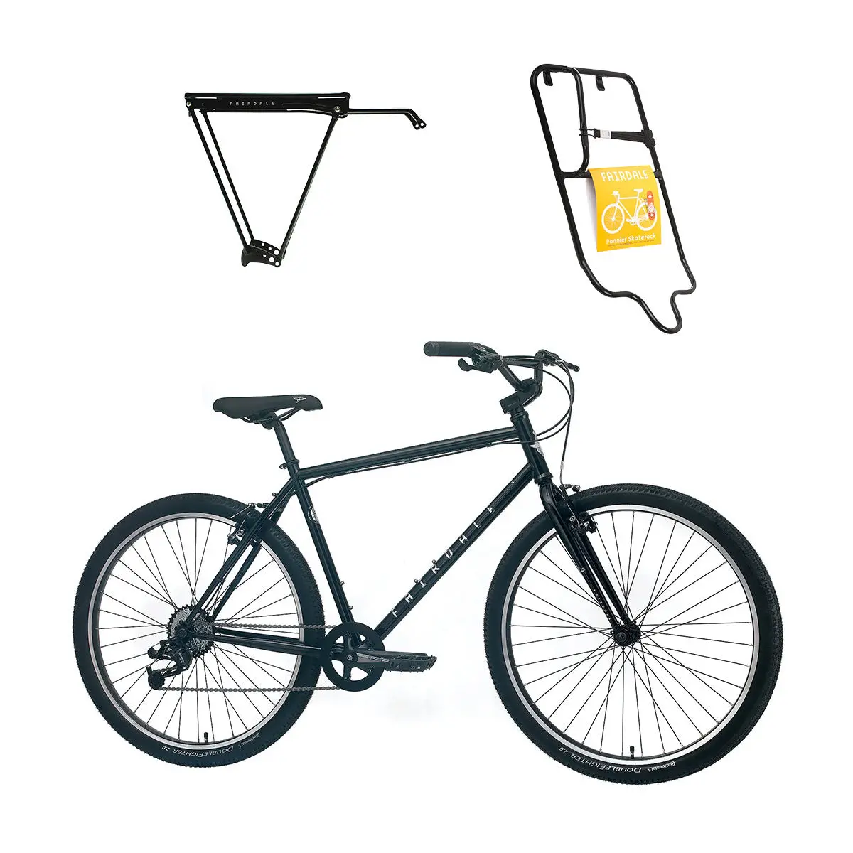 Fairdale Ridgemont Skate Bike - Gloss Black 1