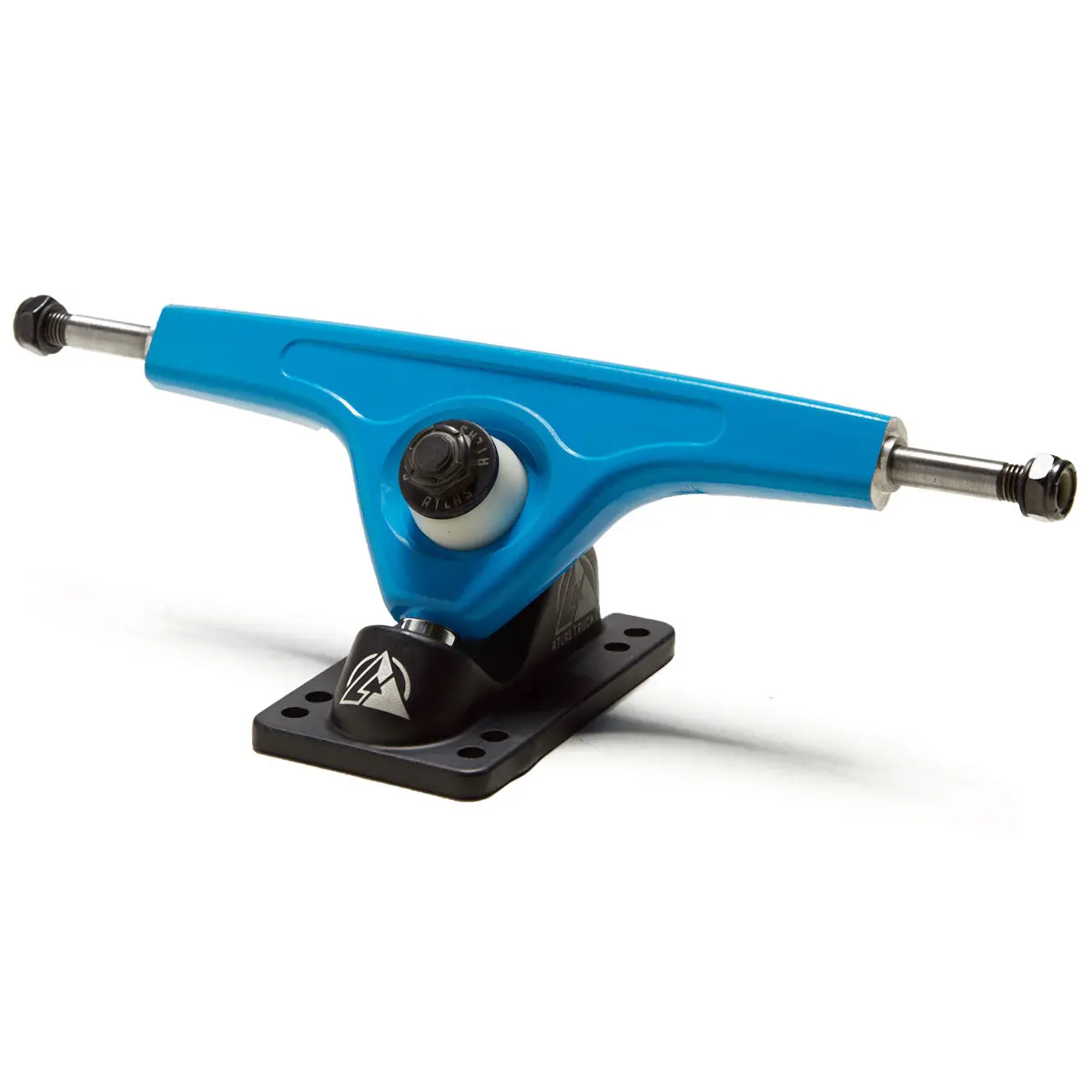 Atlas 180Mm 8Mm 48 Degree Ultralight Longboard Trucks - Black/Blue 1