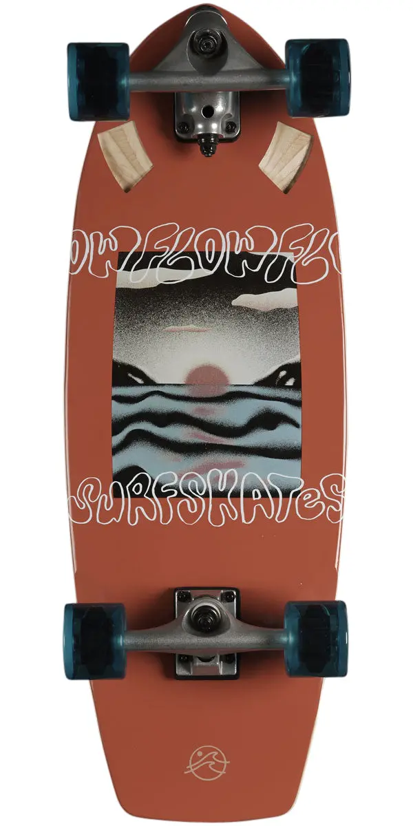 Flow Grom 29" Pre-Built Surfskate Complete - Red 1