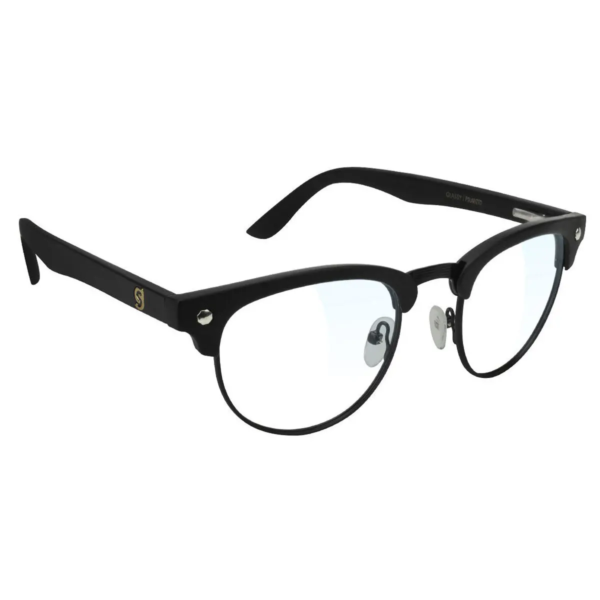 Glassy Morrison Premium Polarized Sunglasses - Matte Black 1