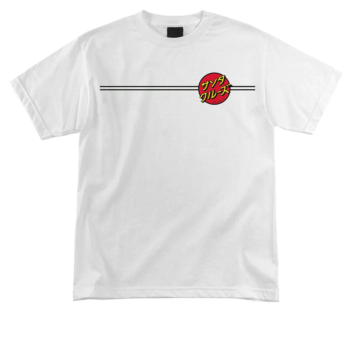 Santa Cruz Japanese Dot T-Shirt - White 1