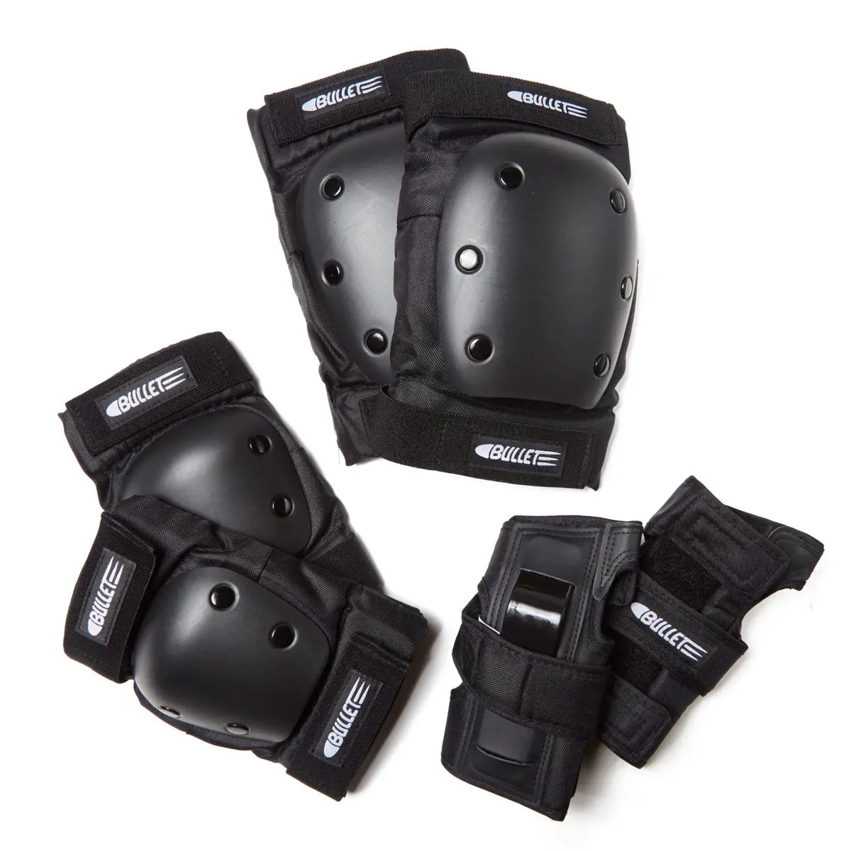 Bullet Adult Set Of Pads - Black 1