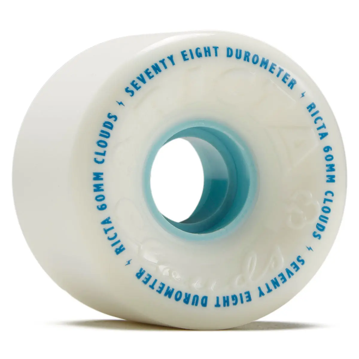 Ricta Clouds 78A Skateboard Wheels - White - 60Mm 1