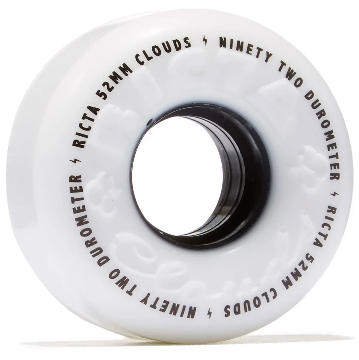 Ricta Clouds 92A Skateboard Wheels - Black - 52Mm 1