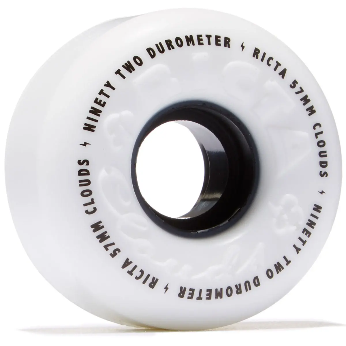 Ricta Clouds 92A Skateboard Wheels - Black - 54Mm 1