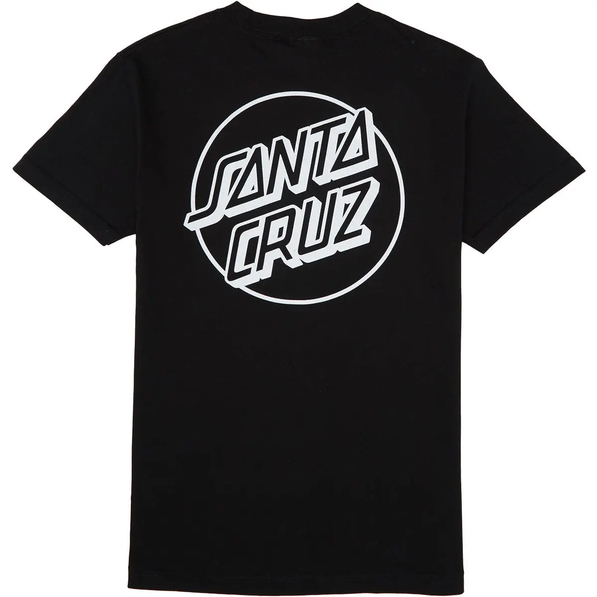 Santa Cruz Opus Dot T-Shirt - Black/White 1