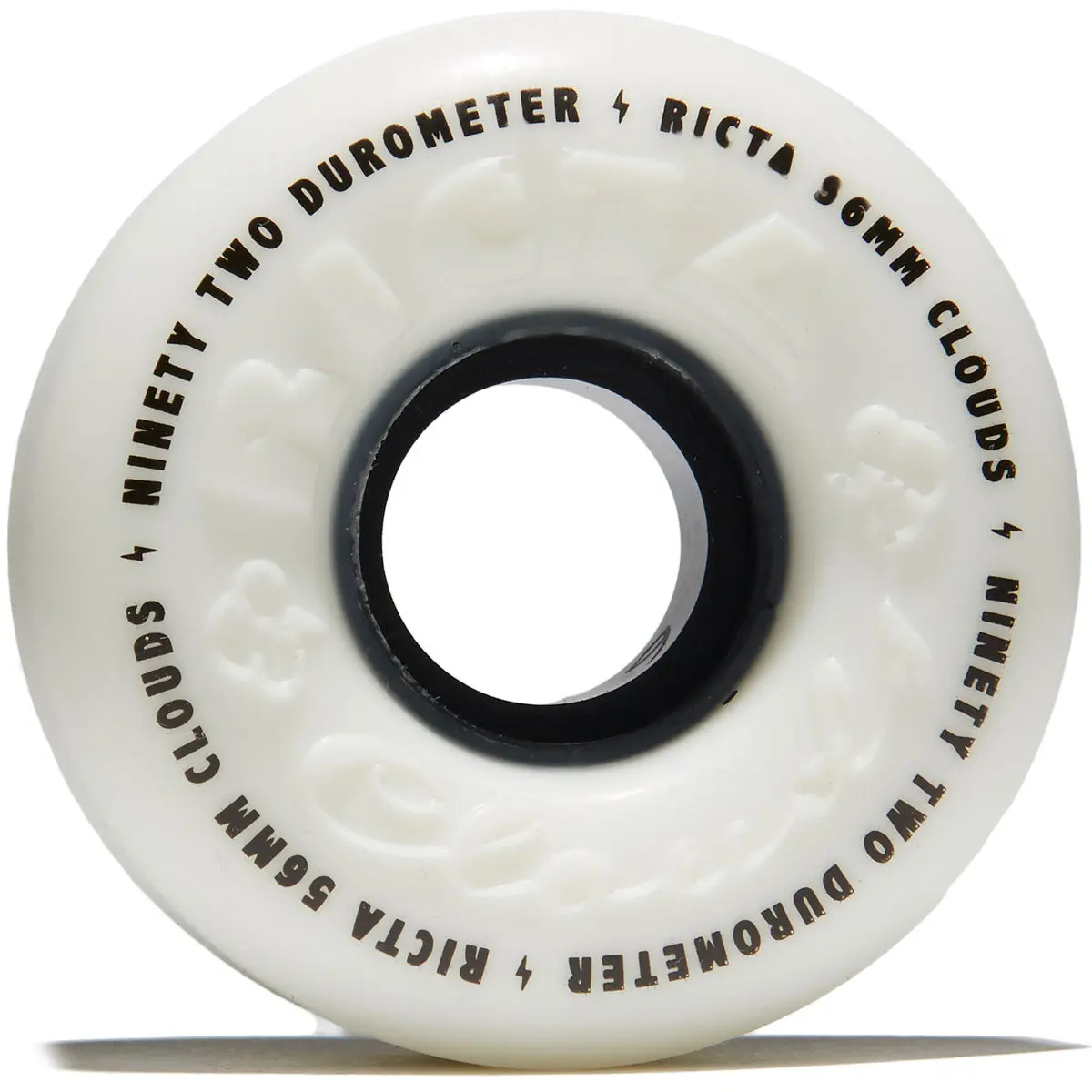 Ricta Clouds 92A Skateboard Wheels - Black - 56Mm 1