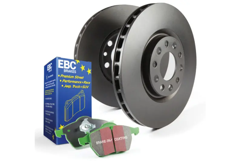 Stage 14 Performance Brake Kit – Greenstuff6000 Pads & Rk Drilled/Slotted Rotors 1