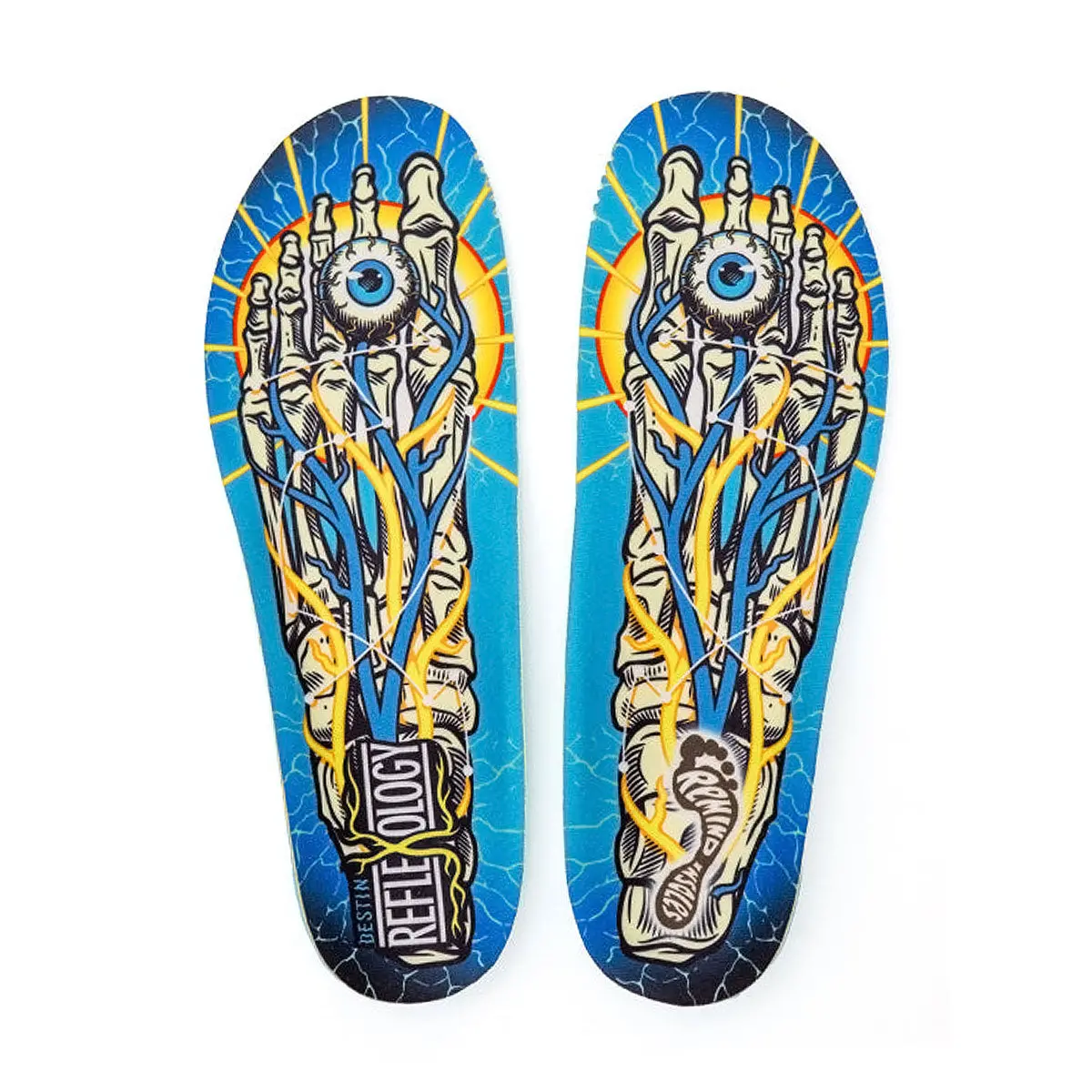 Remind Destin Reflexology 5.5Mm Low-All Arch Shoe Insole 1