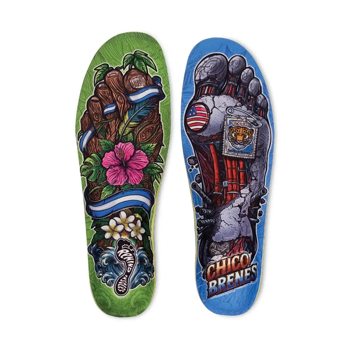 Remind Chico Cush 5.5Mm Mid-High Arch Gnar Foot Shoe Insole 1
