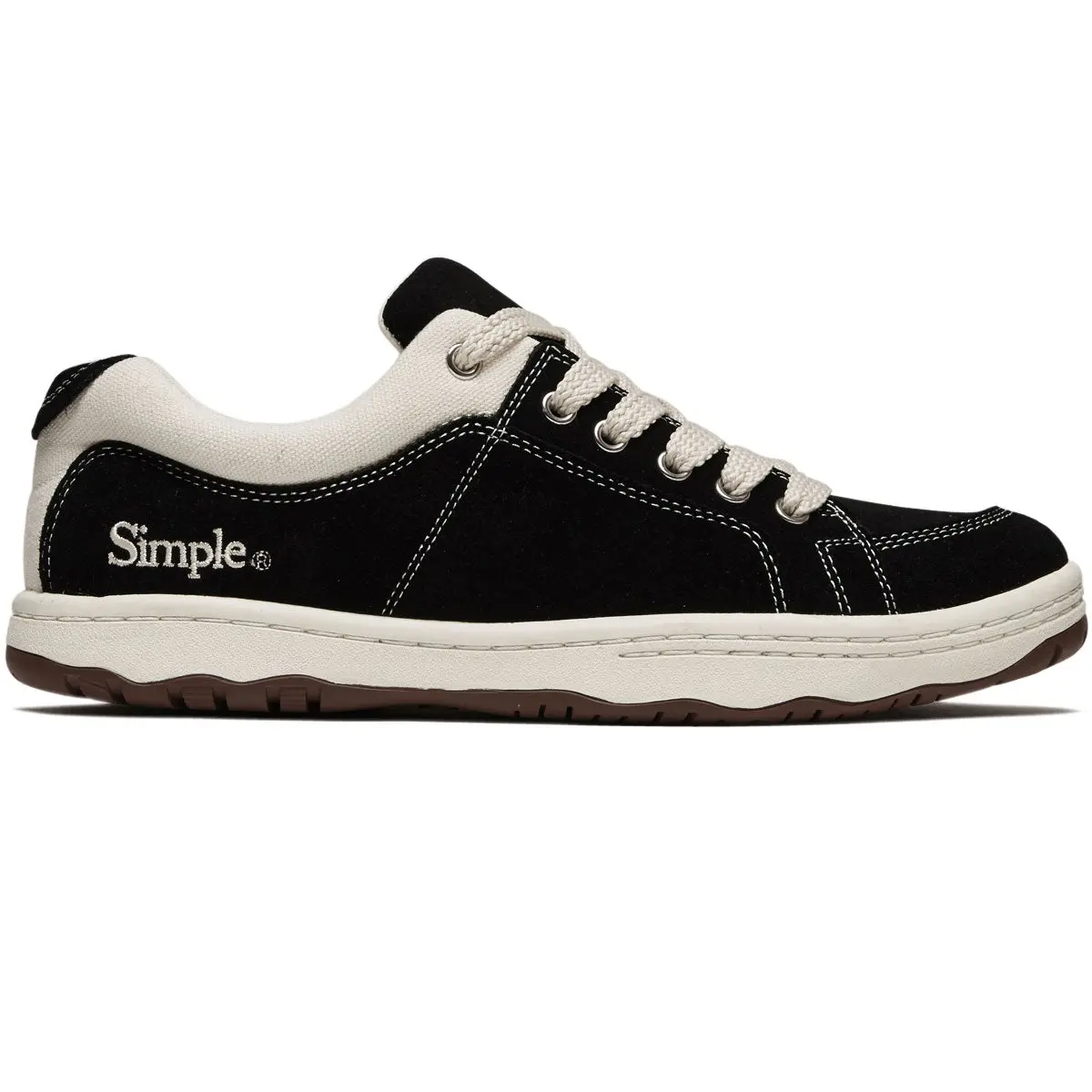 Simple Os Suede Shoes - Black 1