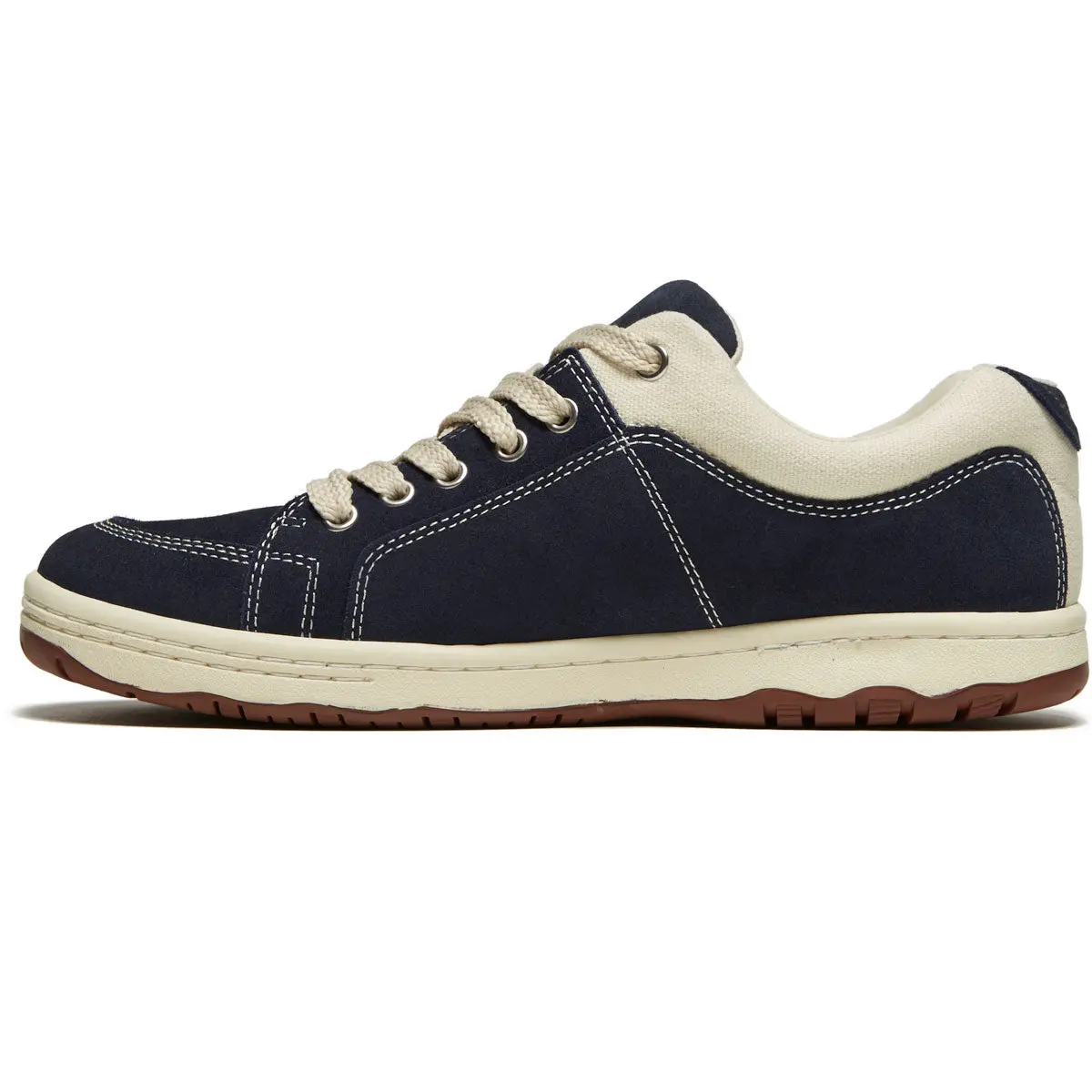 Simple Os Suede Shoes - Navy 2