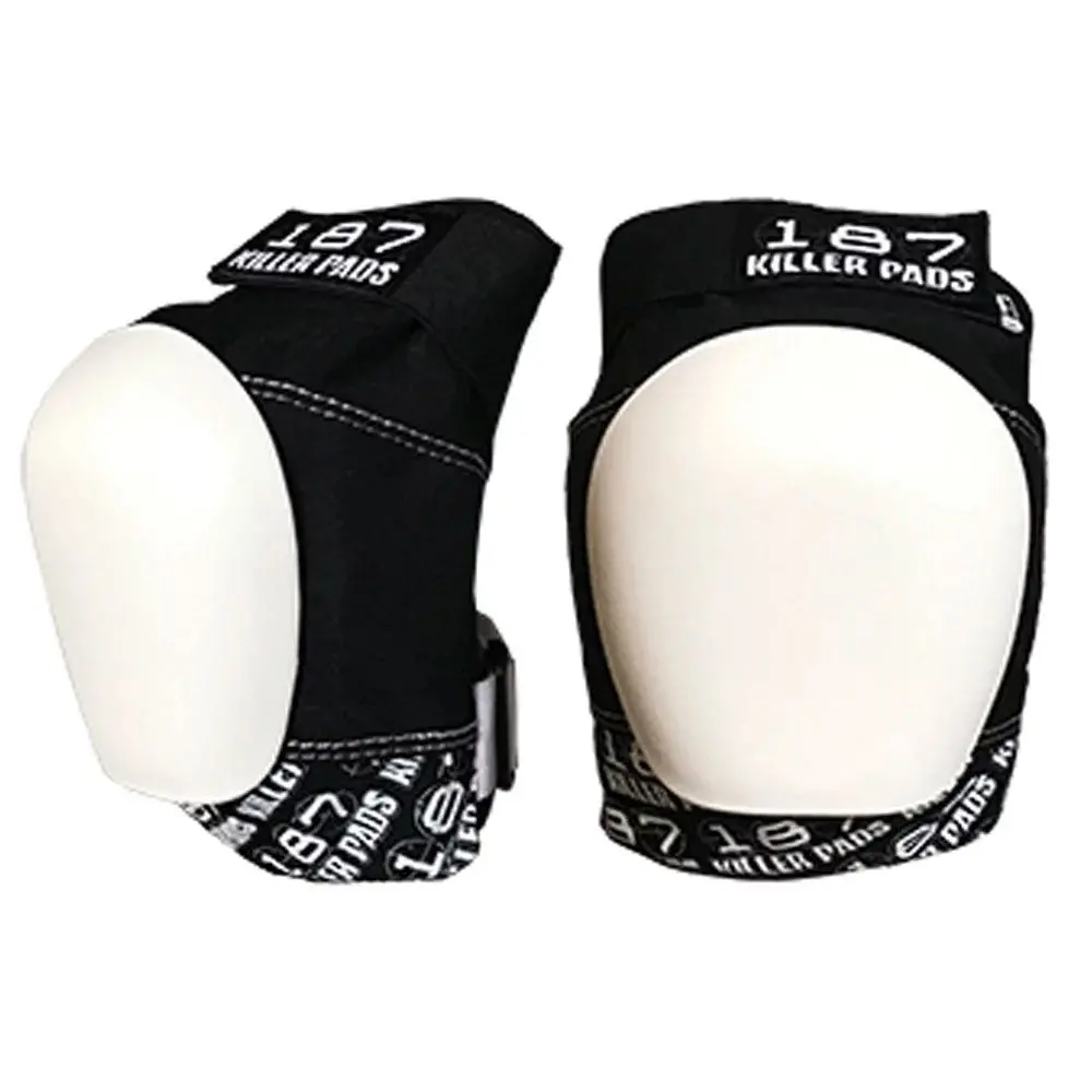 187 Pro Knee Pads - Black/White 1
