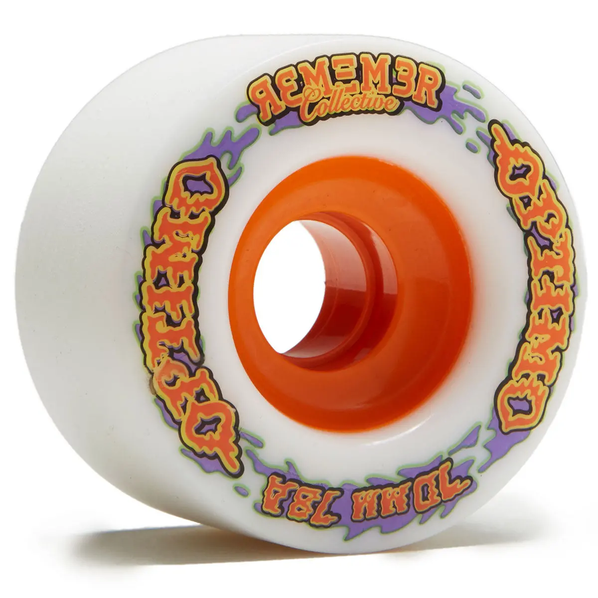 Remember Optimo 78A Longboard Wheels - White - 70Mm 1