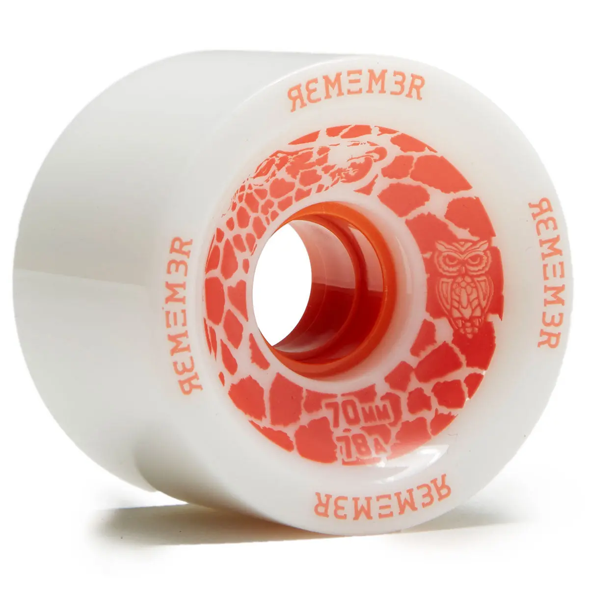 Remember Savannah Slamma 78A Longboard Wheels - White - 70Mm 1