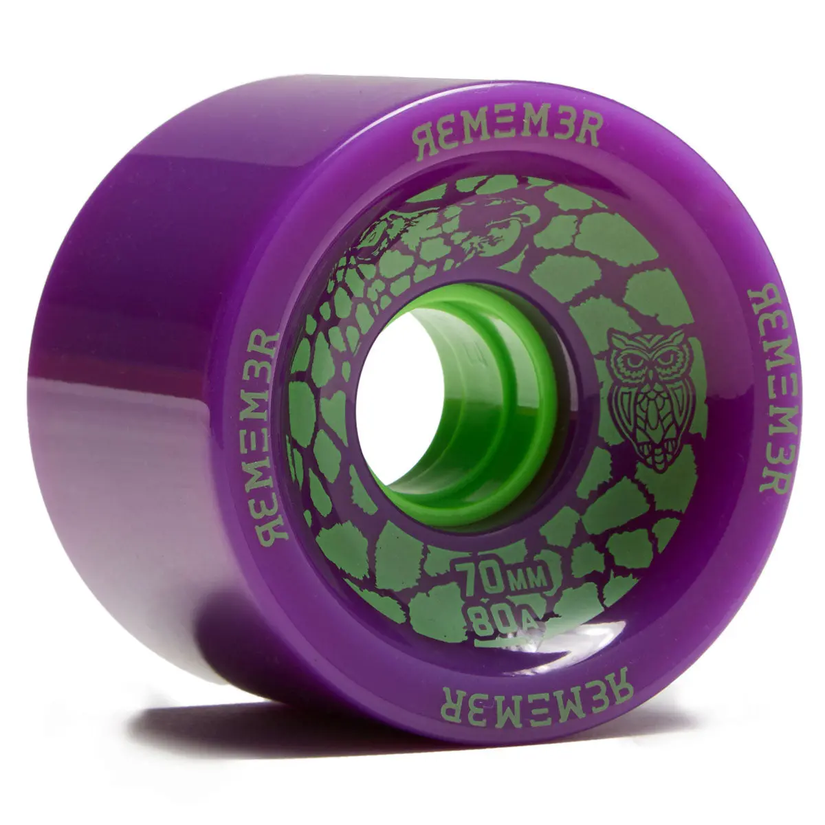 Remember Savannah Slamma 80A Longboard Wheels - Purple - 70Mm 1