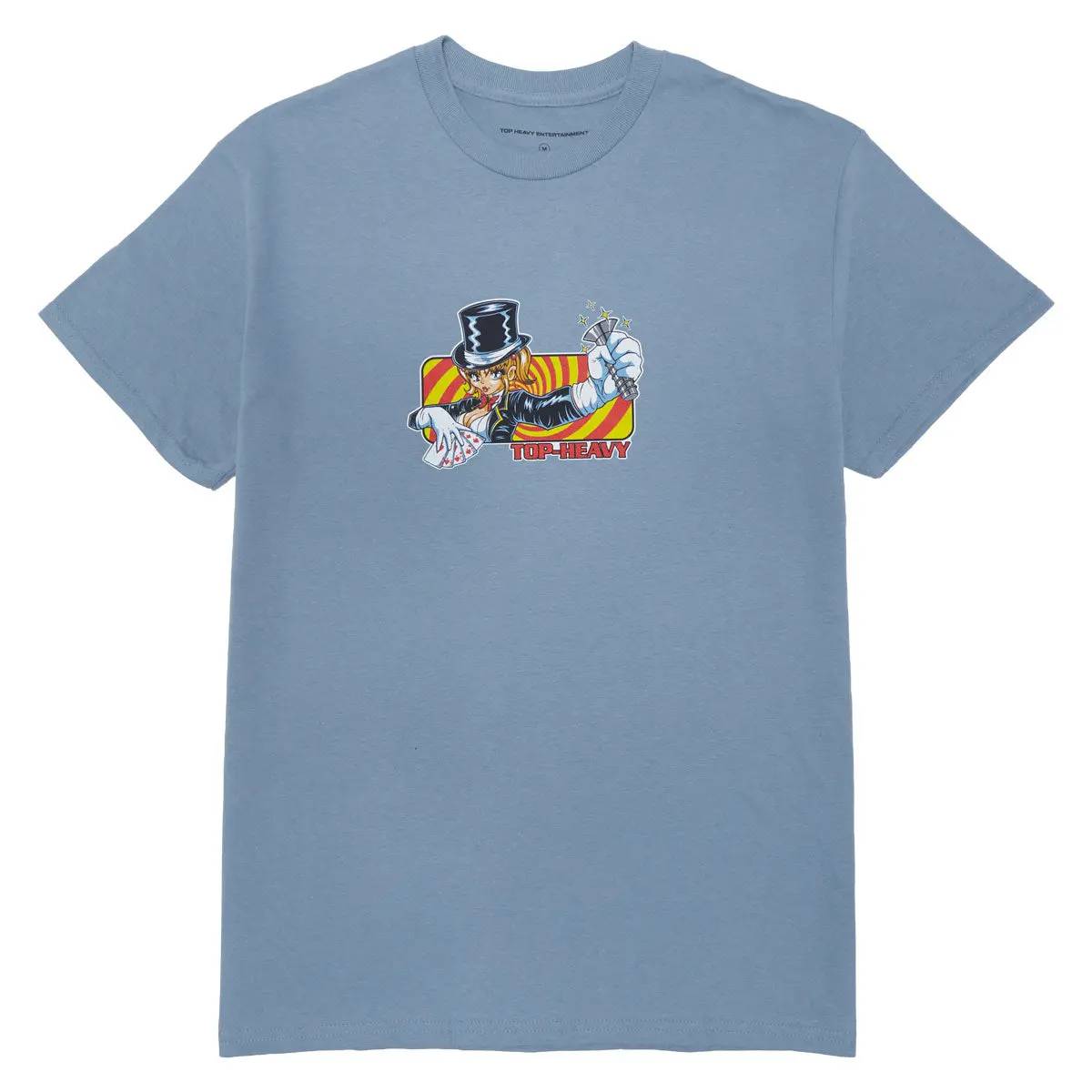 Top Heavy Sleight Of Hand T-Shirt - Slate 1