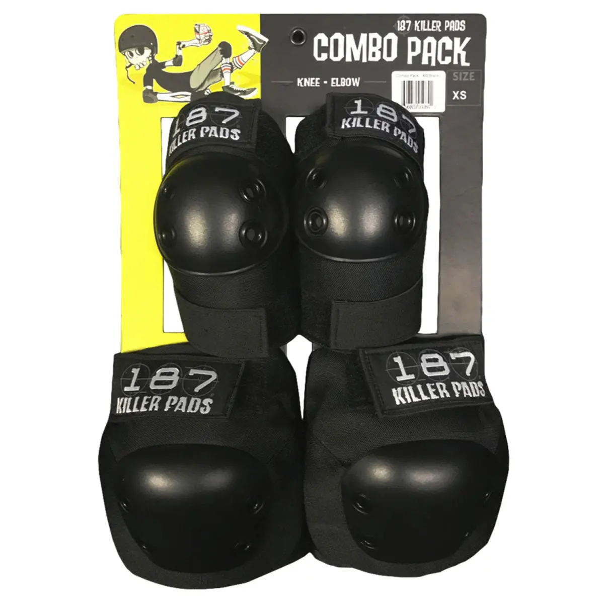 187 Combo Pack Pads - Black 1