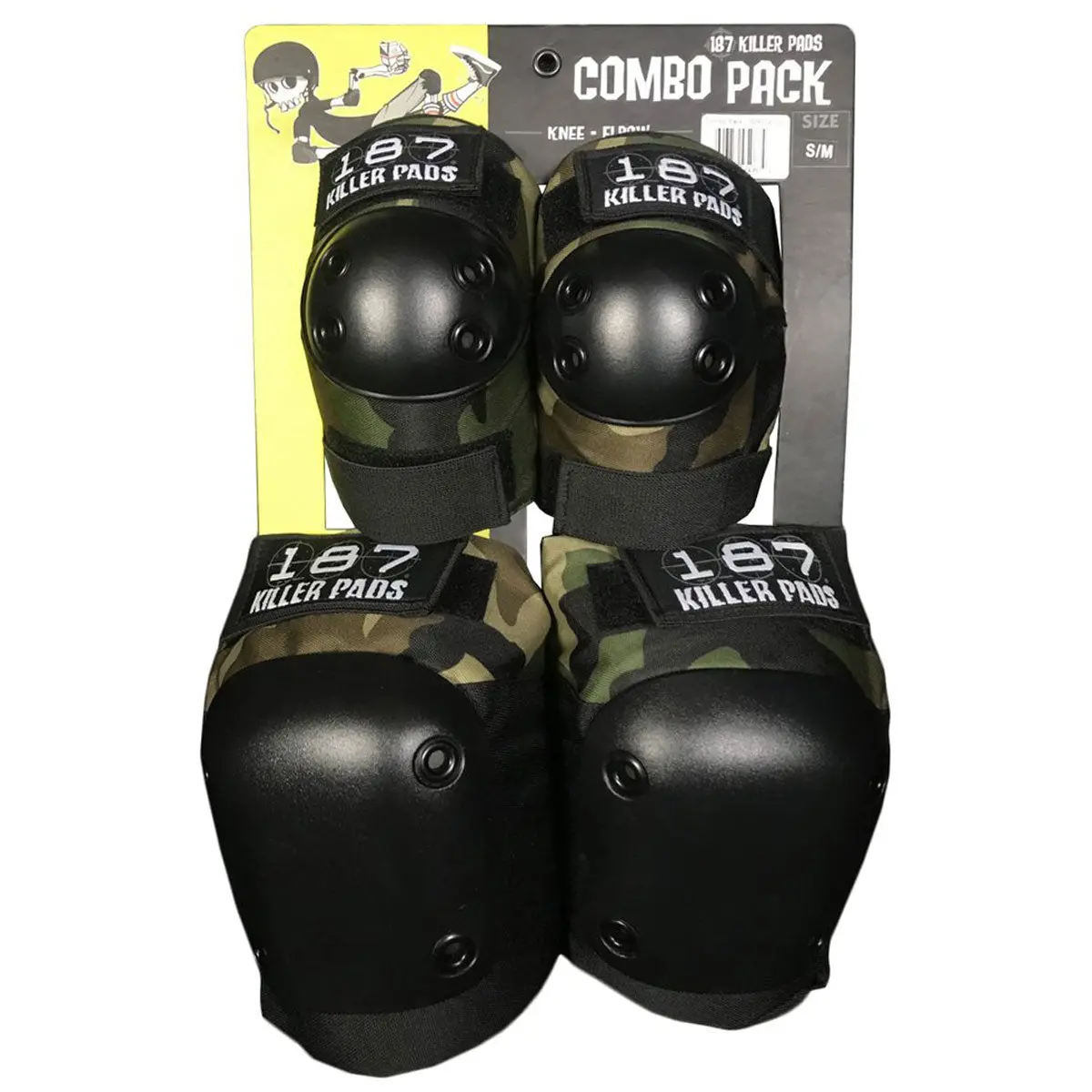 187 Combo Pack Pads - Camo 1