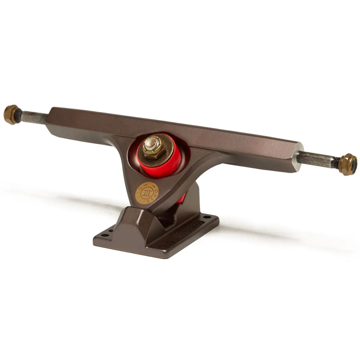 Caliber 3 Raked 10" W/Shim Longboard Trucks - Bourbon 44 Degree - 184Mm 1