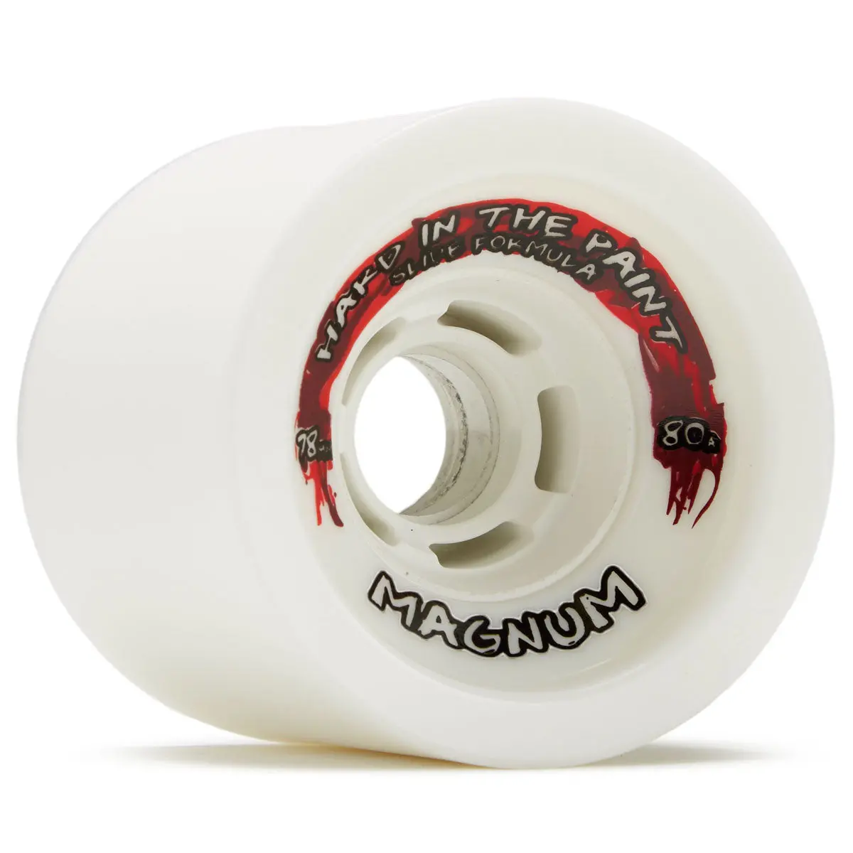 Venom Hard In The Paint Magnum 80A Longboard Wheels - White - 78Mm 1