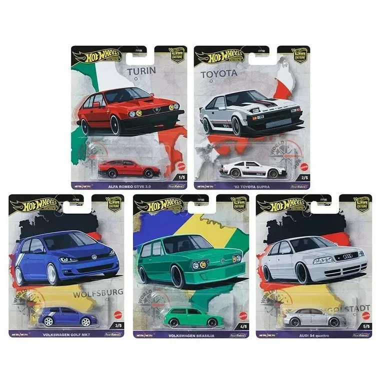 Hot Wheels 1:64 Car Culture 2024 A Case ”World Tour“ (+Hobby Protect Case) 1