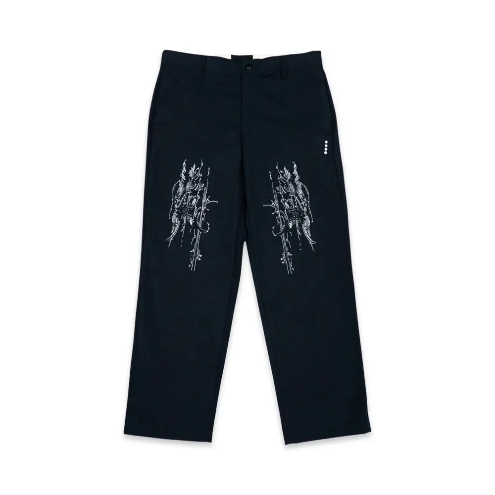 T8 X Them Skates Worker Pants - Navy 1