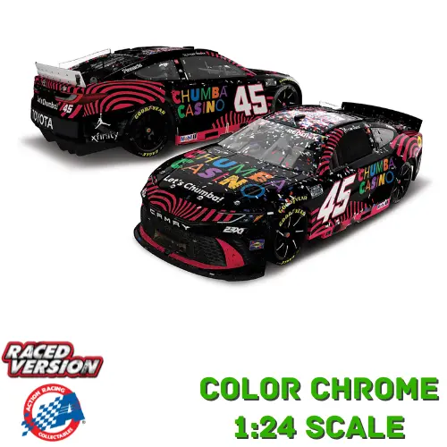 *Preorder* Tyler Reddick 2026 Chumba Casino Daytona 500 Win Color Chrome 1:24 Nascar Diecast 1