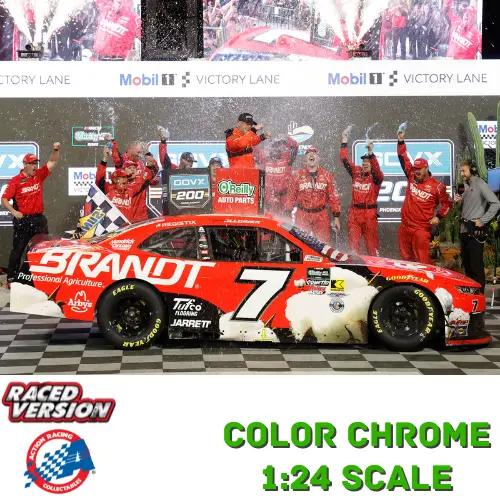 *Preorder* Justin Allgaier 2026 Brandt Phoenix Win Color Chrome 1:24 Nascar Diecast 1