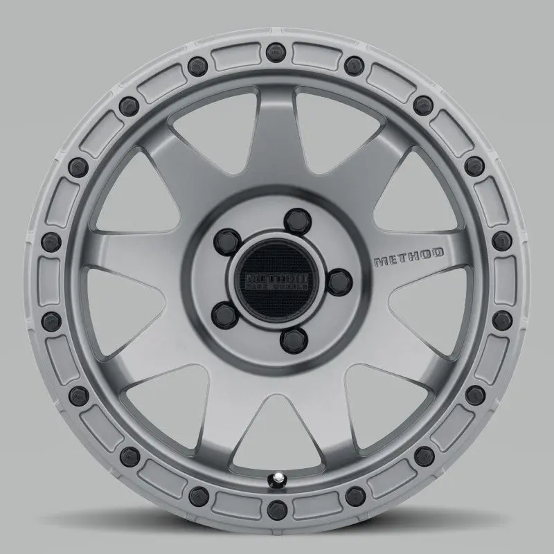 Method Mr317 Matte Titanium Off-Road Wheel: 17×8.5, 5×150, 0Mm Offset, 110.5Mm Center Bore 1