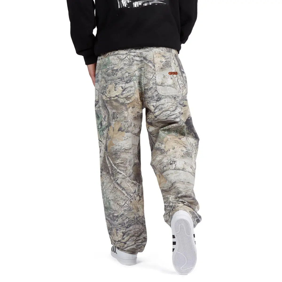 Ccs Baggy Taper Denim Jeans - Realtree Faded Edge 4