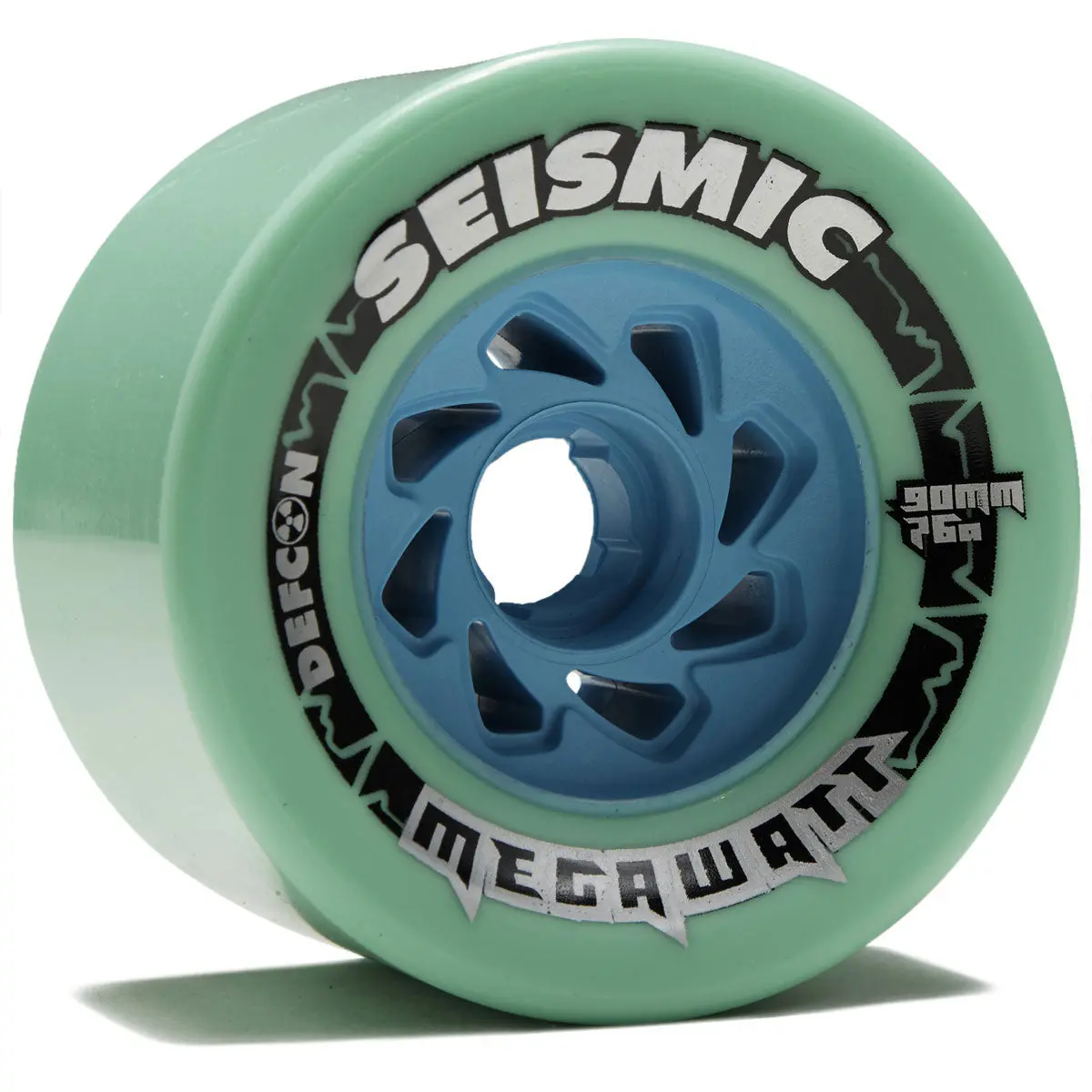 Seismic Megawatt 76A Longboard Wheels - Mint - 90Mm 1