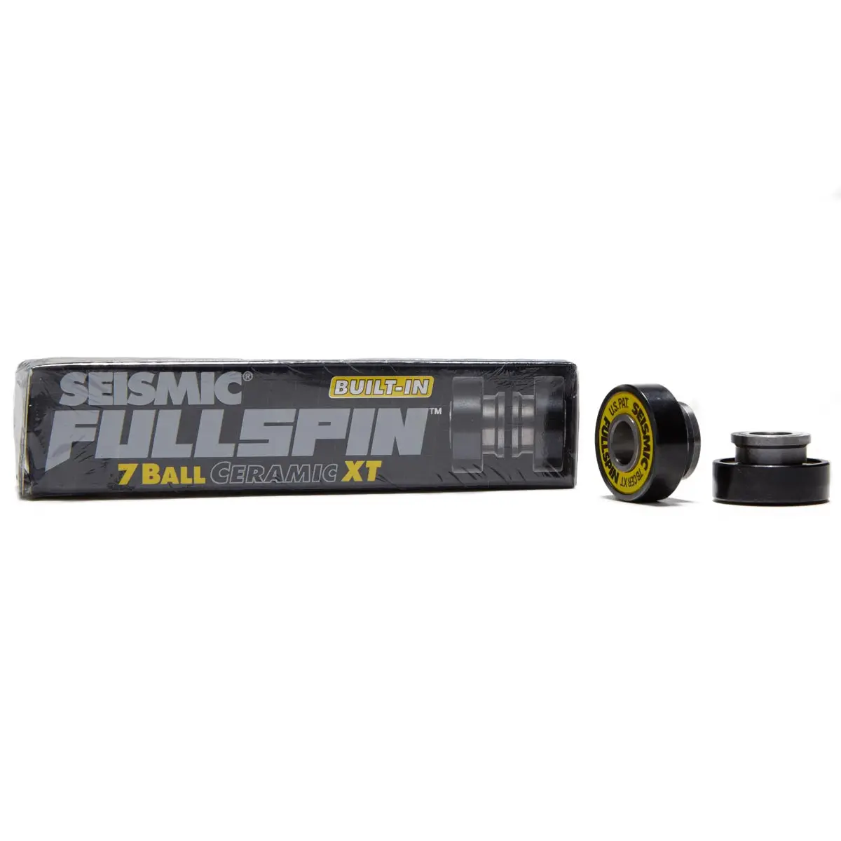 Seismic Fullspin 7-Ball Ceramic Xt Bearings - Yellow 1